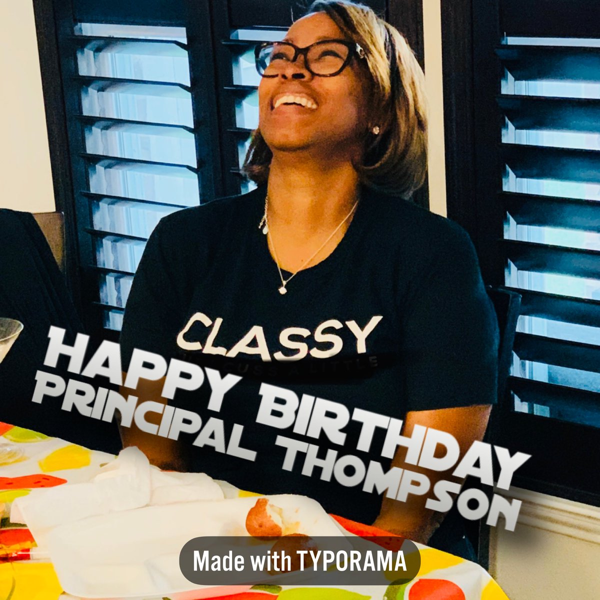 Cullen_Bobcats's tweet photo. Please join us in wishing our trusty @Cullen_Bobcats leader Principal Jacqueline Thompson a happy birthday 🎈🎂🎁 #Cullen #CullenMS https://t.co/ssYJlkZofG