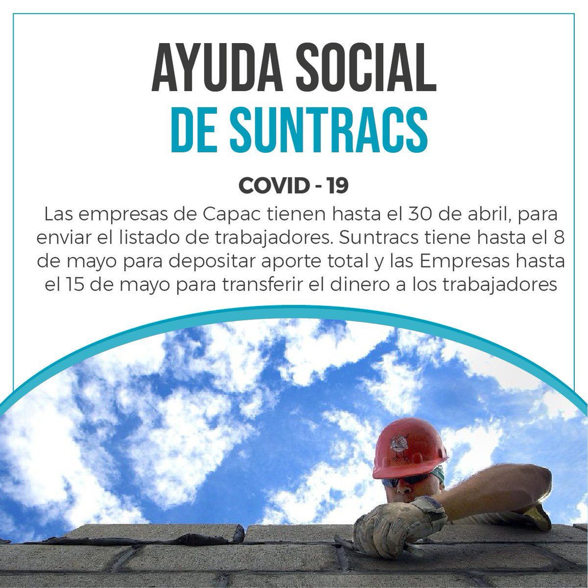 Acuerdo Capac-Suntracs de colaboración de la plataforma de pago, para distribuir el aporte sindical a los trabajadores 👍💪🏻🇵🇦