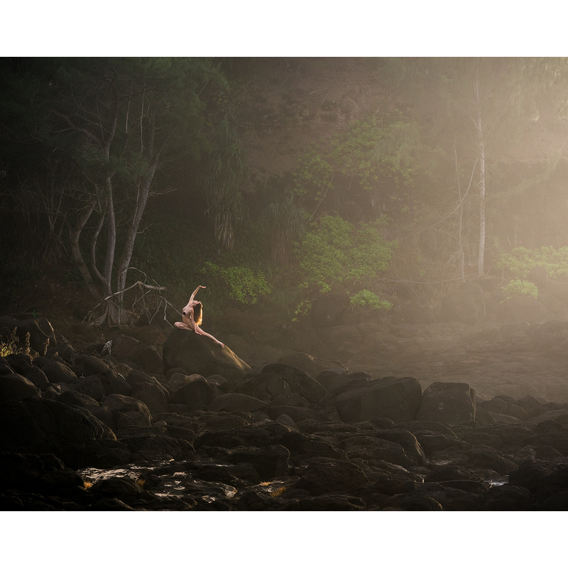 From 2017.  Some magic light on the north shore of Kaua’i…however I missed my focus on this shot so we only get to do small with it!  Enjoy!

Aloha! 
aF
•
•
#artnude #fineartnude #nudeinnature #landscapenude  #fineartphotography #afeinphoto  #nudesinnature  #artisticnude