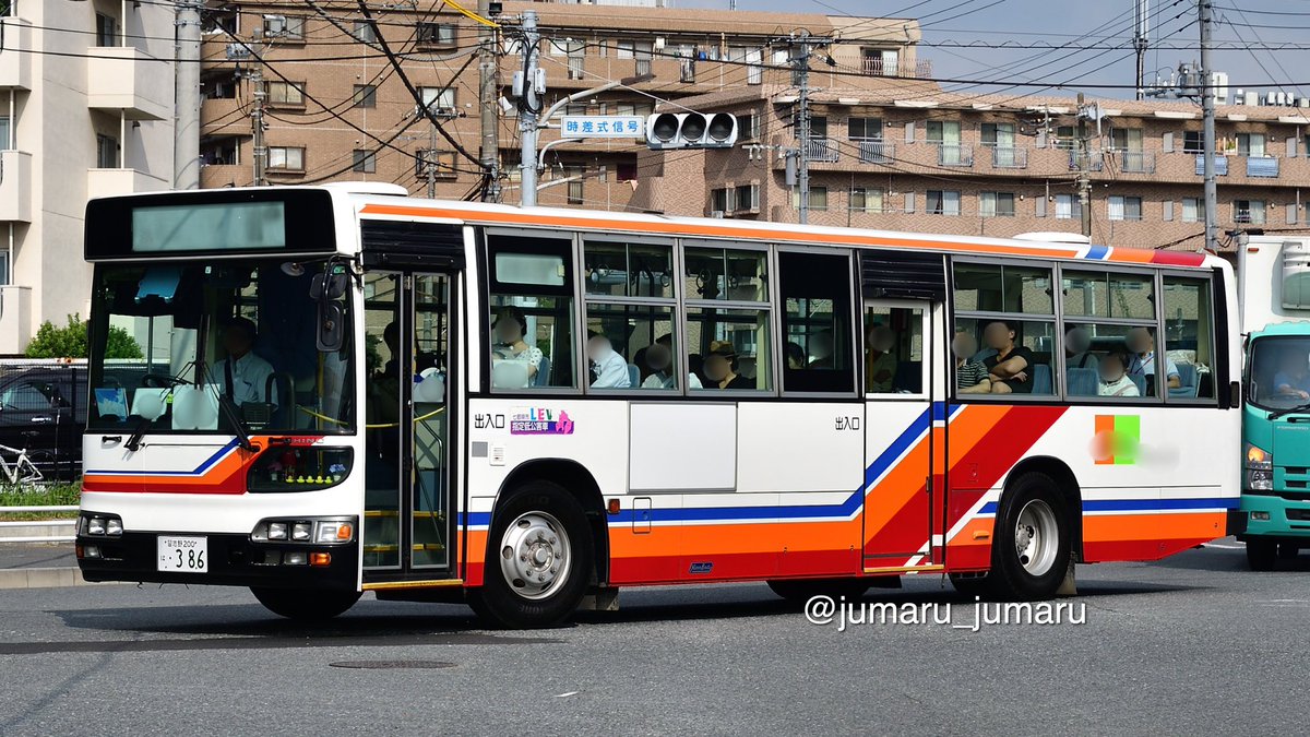 じゅまる 京阪バス B 34 Kl Hu2pmea 3台のみ導入された メトロ窓仕様の所謂bタイプのbrc 逆t窓の同型は除籍が進行中