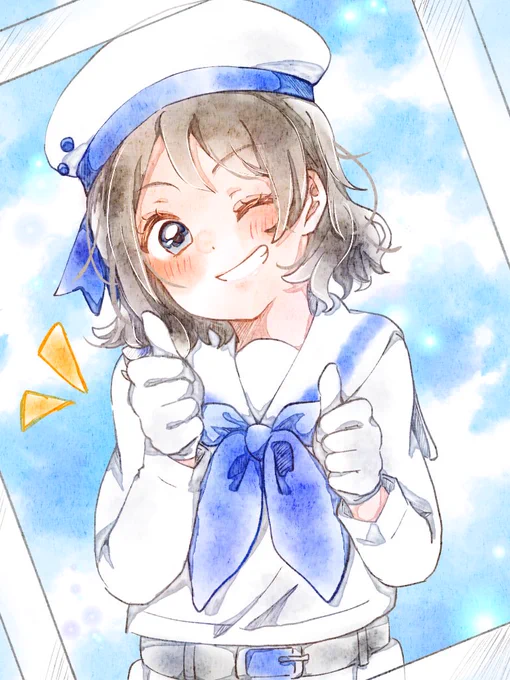 ハイチーズっ??

⚓️「にひっ」 