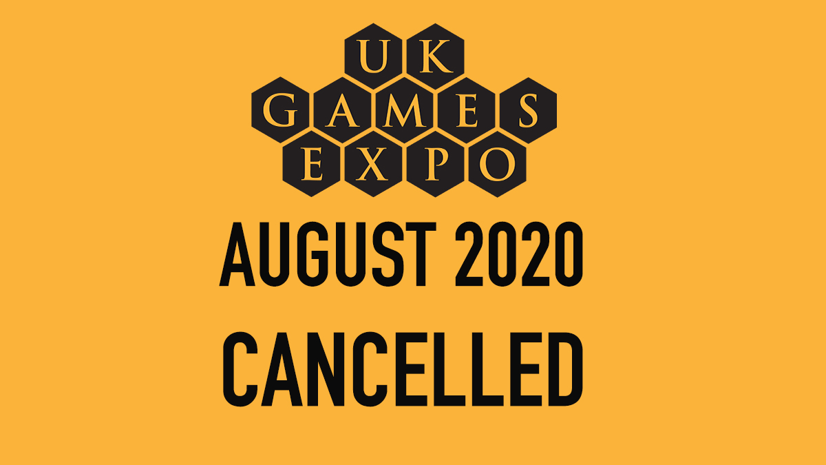 After long deliberation and with great reluctance, the directors of UK Games Expo have decided to cancel the 2020 UK Games Expo:
beastsofwar.com/events/uk-game…

#UKGE2020 #OnTableTop #Cancellation