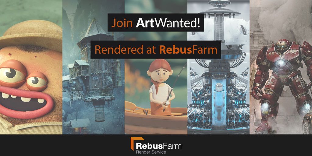 RebusFarm's tweet photo. Be part of our ArtWanted! gallery &amp; the 3D community!

Send us your image rendered at RebusFarm, win an interview on our blog with promotion or get featured on our social media channels!!

More: https://t.co/QFlAx5Xdbi

#rebusfarm #renderfarm #render https://t.co/Ujnki5KVJQ