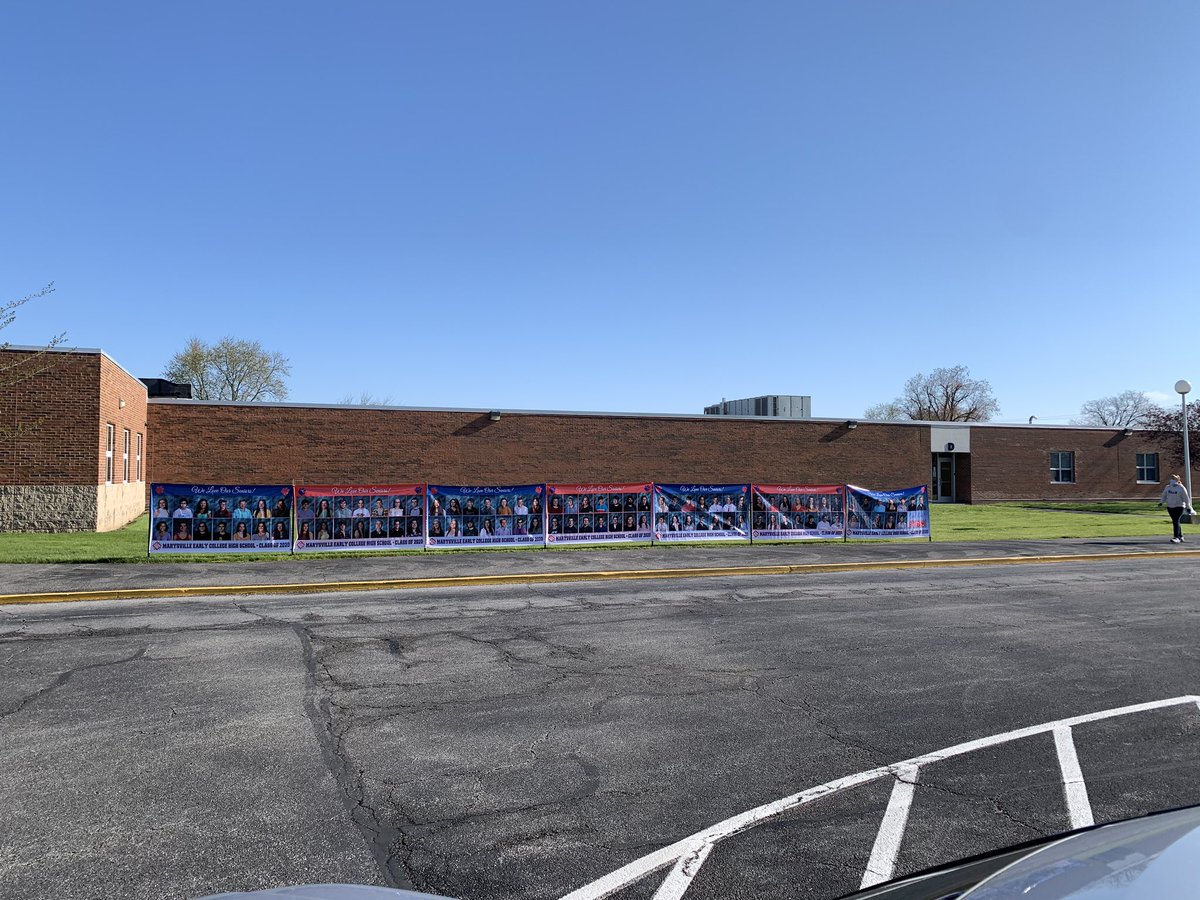 Can’t wait to see all of our seniors today at Cap &amp; Gown Pickup! Don’t forget to wave! Miss you! Love the class of #2020 #PTBM ❤️💙