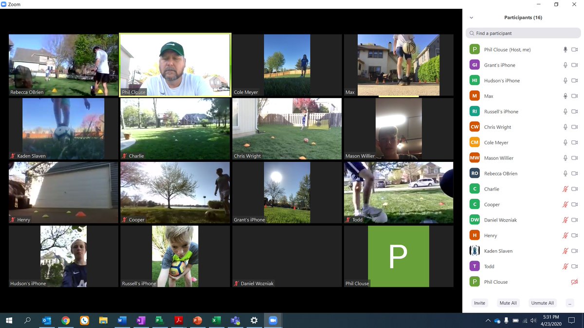 KCSG06ECNL's tweet photo. We had our first attempt at virtual technical training via Zoom last week.  Still some things to work out to make it smoother, but it was good to get some work in together as a group.  @KCSGTraining #KCSGHomework https://t.co/bq0G4AAYTP