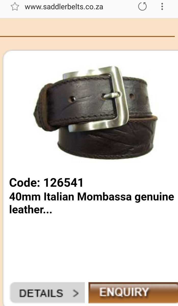 andrewfdurbs's tweet photo. After this #Lockdown world, one of the things that will make us feel normal again is our trusty belt!
@SaddlerBelts has just turned 30 years old...🇿🇦🇿🇦🇿🇦 https://t.co/DL9lKk7LOA