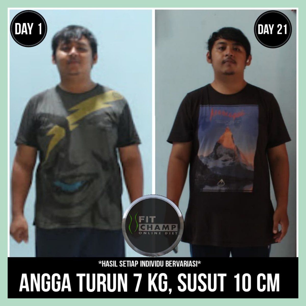 Felicialuthfi's tweet photo. Yeayyy inilah best result Fit Champ season April.. mas Angga &amp; mb Yanti.. congratulation... 
pastikan kalian gak ketinggalan Fit Champ season Mei ya? 
Yukkk melangsing dg sehat jelang hari Raya.. 
WA 0818381735
🥰🥰🥰🥰🥰 https://t.co/n9Jb3nyBLp