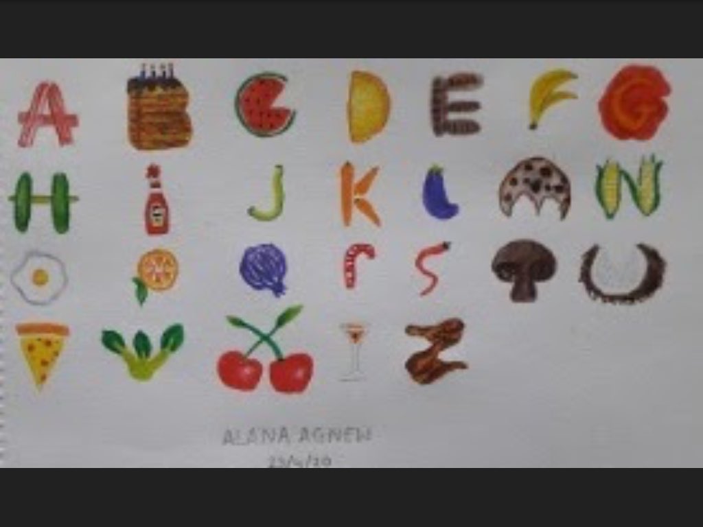 CulchethArt's tweet image. lots of Fantastic Enteries to the year 7 Creative Alphabet Challenge. Well Done to Alana Agnew &amp;amp; Amber Lawson 😳🤓🎨🖌😎👏✏️😊#WeAreCHS #culchethHS