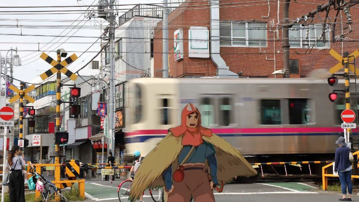 【我が名は..】電車が通過して声が聞き取れないアシタカが切ない