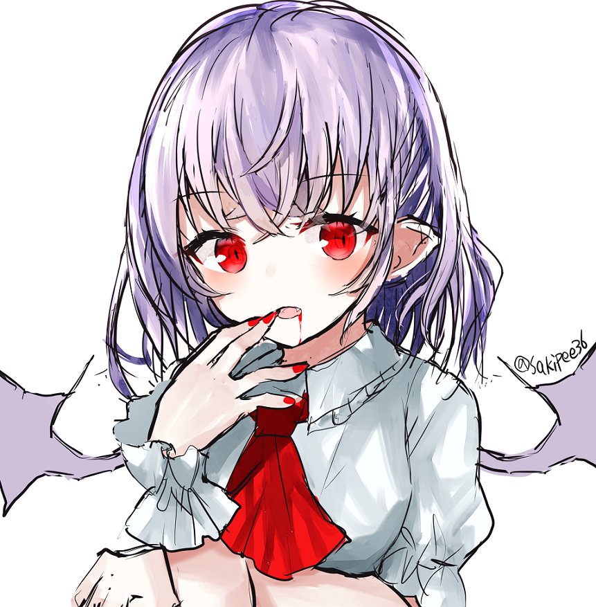 レミリア・スカーレット 「レミリア? 」|咲崎さきp🦄🦛@春季例大祭え41abのイラスト