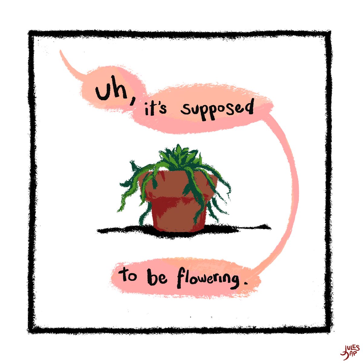 [comic] house plants (1/2) 