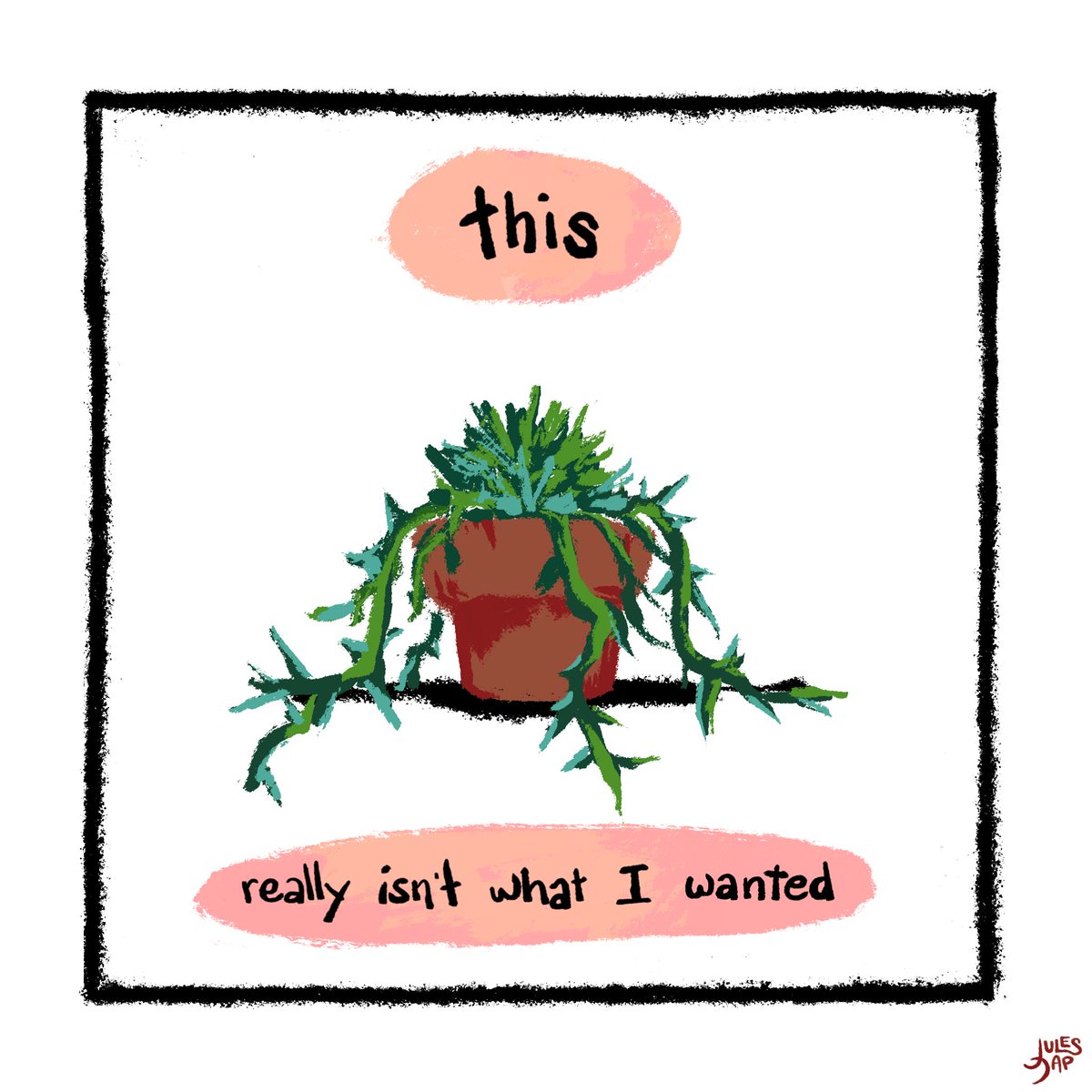 [comic] house plants (1/2) 