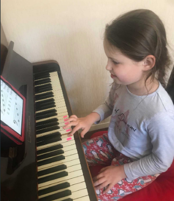 NewBrightonPS's tweet photo. Great work from a Class 15 pupil on recapping notes today, Well done! #TeamNBPS #HomeLearning #nbpsMusic https://t.co/dITkLFNpSq