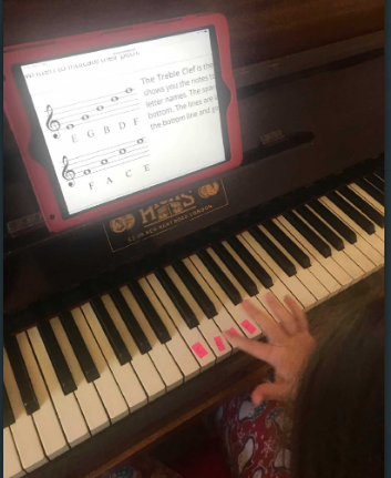 NewBrightonPS's tweet photo. Great work from a Class 15 pupil on recapping notes today, Well done! #TeamNBPS #HomeLearning #nbpsMusic https://t.co/dITkLFNpSq