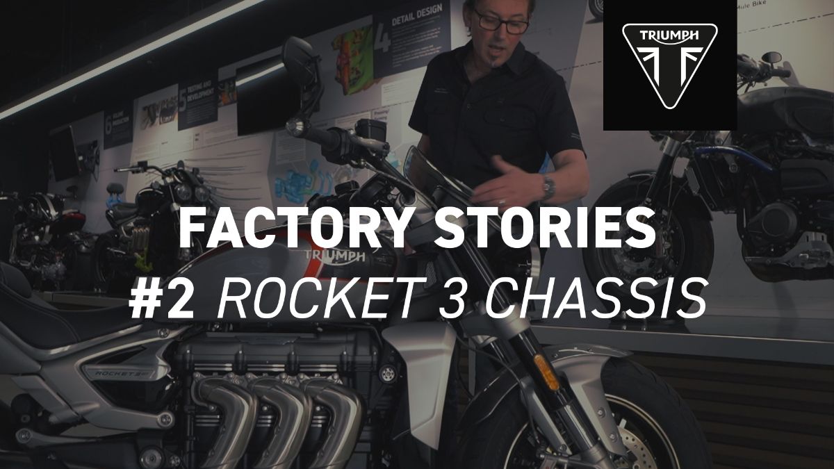 OfficialTriumph's tweet photo. In the second part of our series Chief Engineer Stuart Wood gives you an exclusive insight into the development process behind the #Rocket3 handling set-up at the Triumph #FactoryVisitorExperience https://t.co/jXhKeOxeSD #ForTheRide #TriumphOfficial https://t.co/eb11lPshU4
