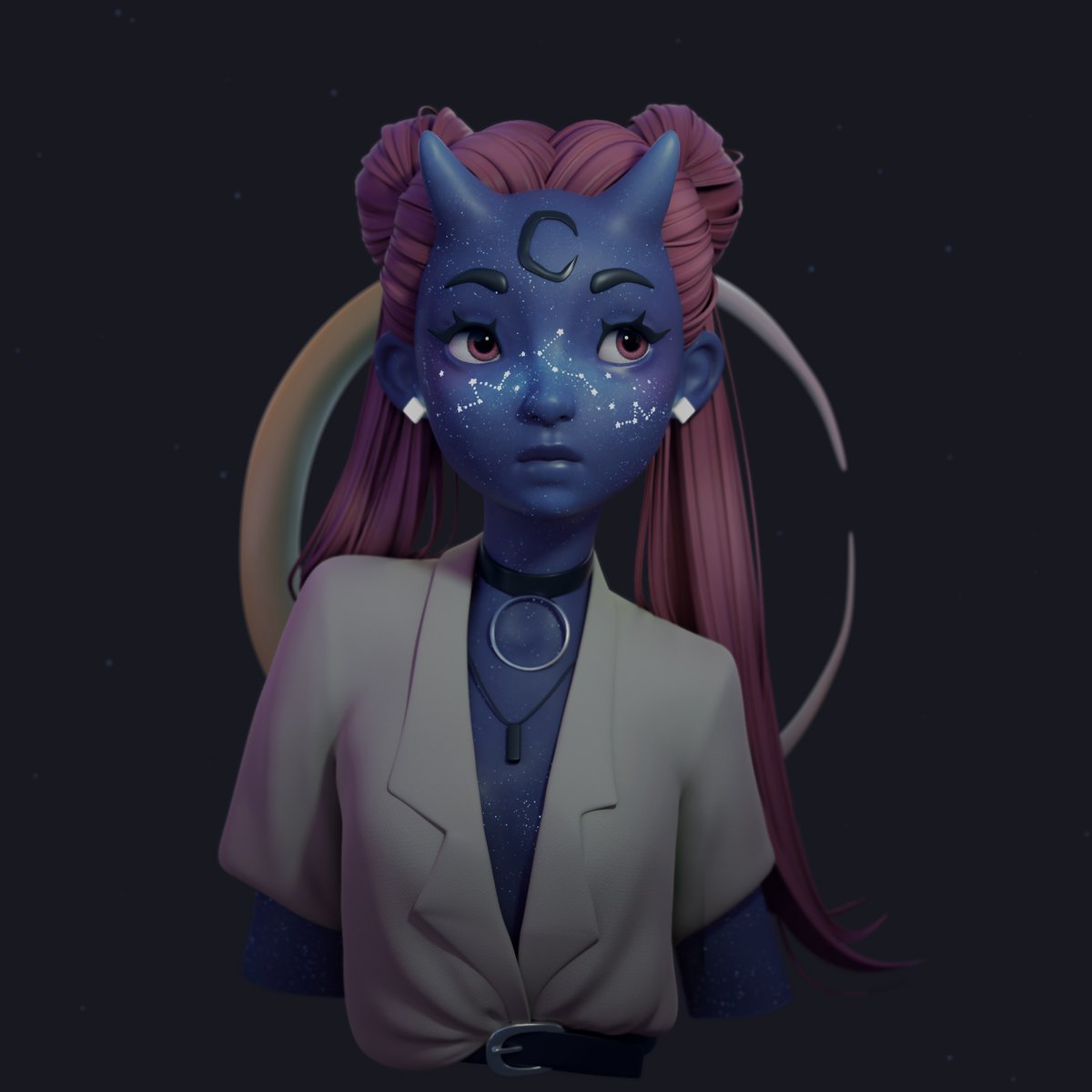 Danny_Mac3D's tweet photo. Time-lapse: https://t.co/hMWRIayHgR
#dtiys based on the awesome concept by @MssHanh with a small nod to @QinniArt  
#b3d #zbrush #photoshop https://t.co/6QvvmFwWkR