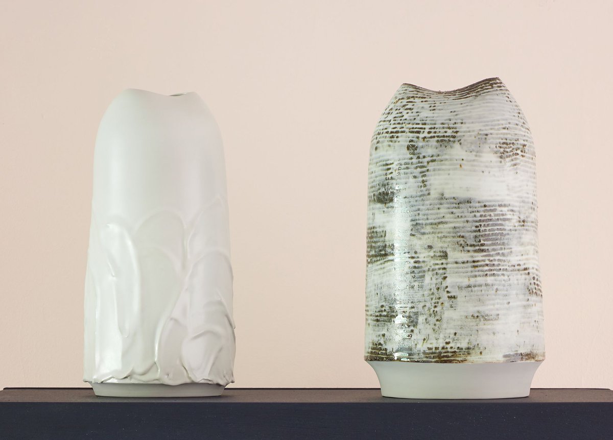 CeramicArtLDN's tweet photo. Happy Monday! Take a peak at the new work from Tanya Gomez. We're still promoting our would-be exhibitors as part of #VirtualCAL until the end of May.
For purchase enquiries get in contact with Tanya directly, details on our website - search for her name https://t.co/RK0k9a4ykO https://t.co/lG4woxVrx4