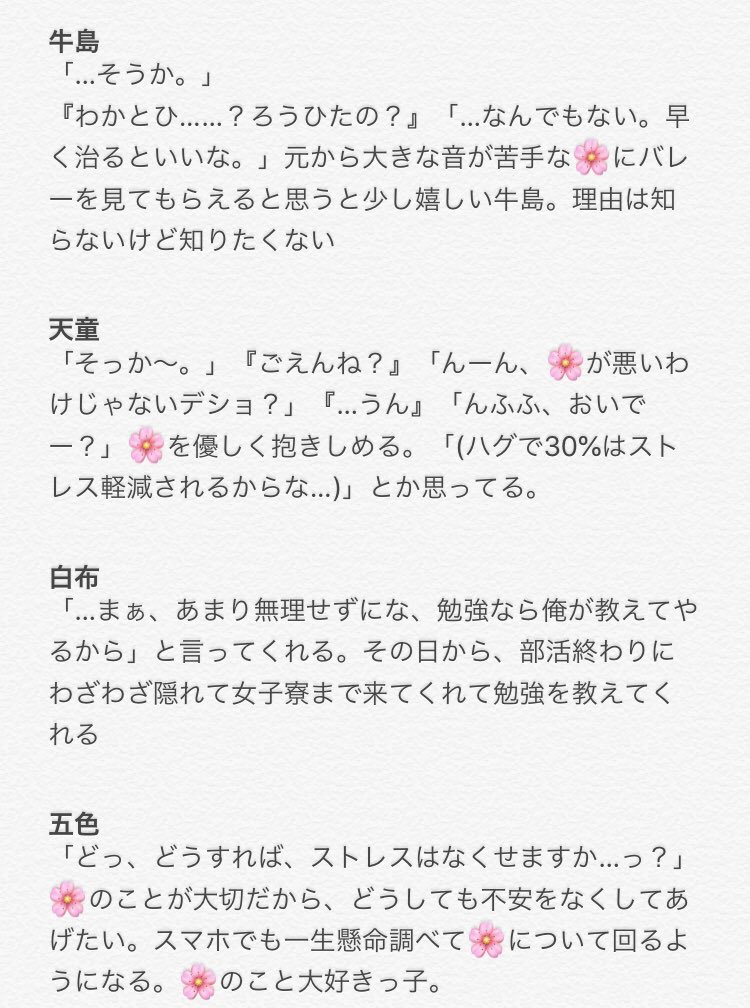𝓛𝓲𝓪𝓶 Twitter પર 突発的難聴になった彼女 とハイキュ男子 いつ治るかも わかりません ストレス性なので 何か嫌なことがあったのかもしれませんから 話を聞いてあげてください と医者から言われたハイキュ男子 牛島 天童 白布 五色 北 侑 治 角名 佐久早 星海 𝓛𝓲𝓪𝓶 Twitter પર 突発的難聴になった彼女 とハイキュ男子 いつ治るかも わかりません ストレス性なので 何か嫌なことがあったのかもしれませんから 話を聞いてあげてください と医者から言われたハイキュ男子 牛島 天童 白布 五色 北 侑 治 角名 佐久早 星海