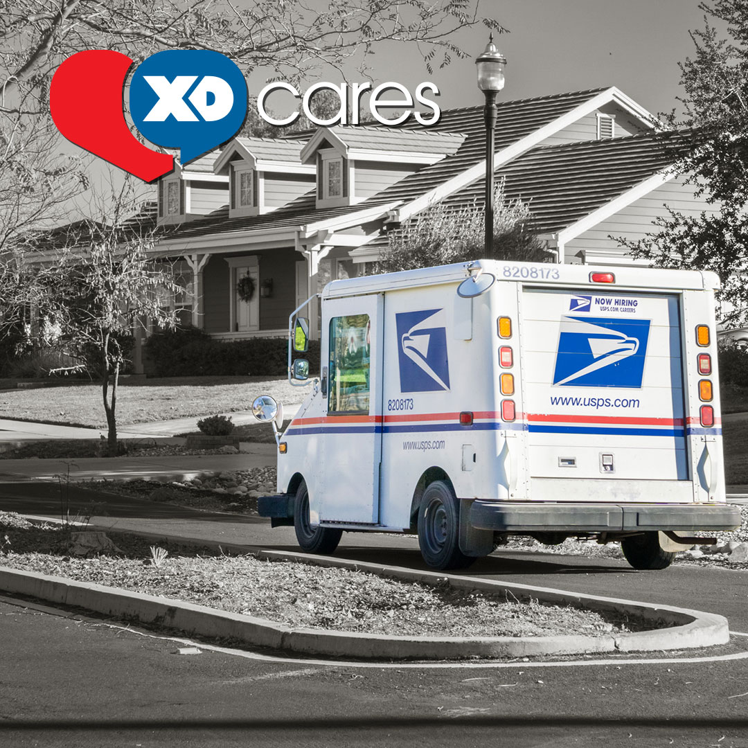 XDMarketing's tweet photo. Thank you to all of the FedEx drivers and US Postal Service employees.   As an essential service and official partner, we're proud to work with you. https://t.co/w6cKu1HzKM