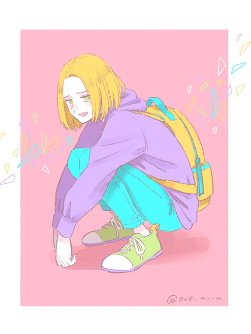 #ヘタリア真剣お絵かき60分勝負
pink【ffc0cb】でフェリクス??
20分オーバーです。 
