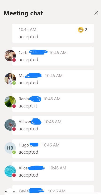 Is there anything better when favorite classroom call-backs seamlessly transfer to <a href="/MicrosoftTeams/">Microsoft Teams</a> calls? I used the word, “Challenge” when going over directions, and my incredible kiddos did not disappoint in the chat feature... 💬