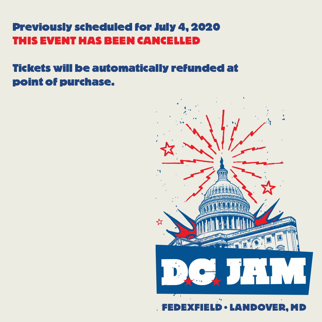 dcjamfest's tweet image. #DCJam will no longer be taking place this year. We felt this was the best decision for fans, artists, staff and the community and our gratitude goes out to those who were looking forward to this experience. Tickets will be automatically refunded at point of purchase.