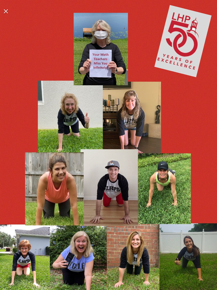 Go Team! We love and miss our students so very much! #lhps #bestdepartment