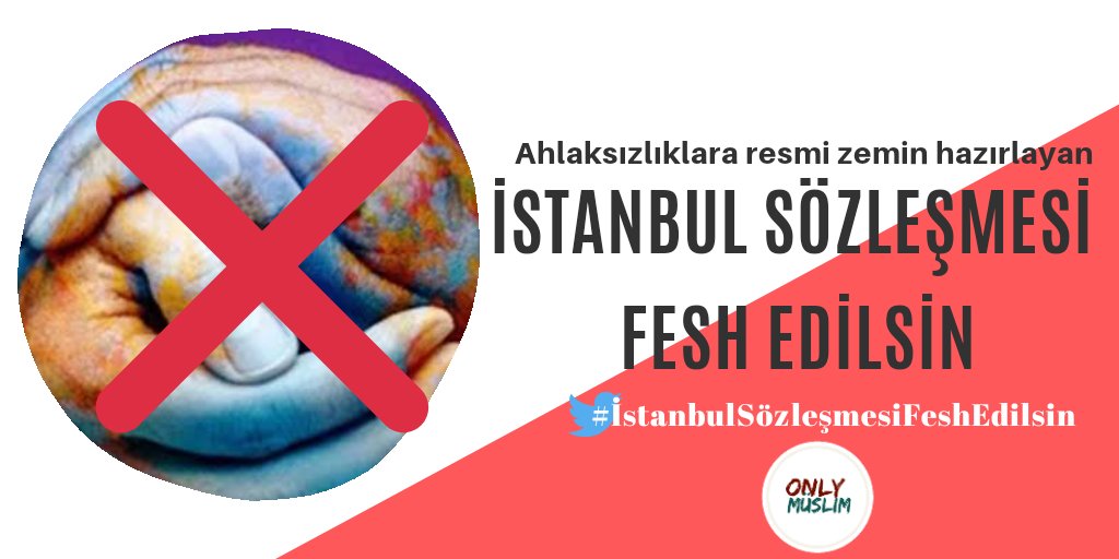 #İstanbulSözleşmesiFeshEdilsin