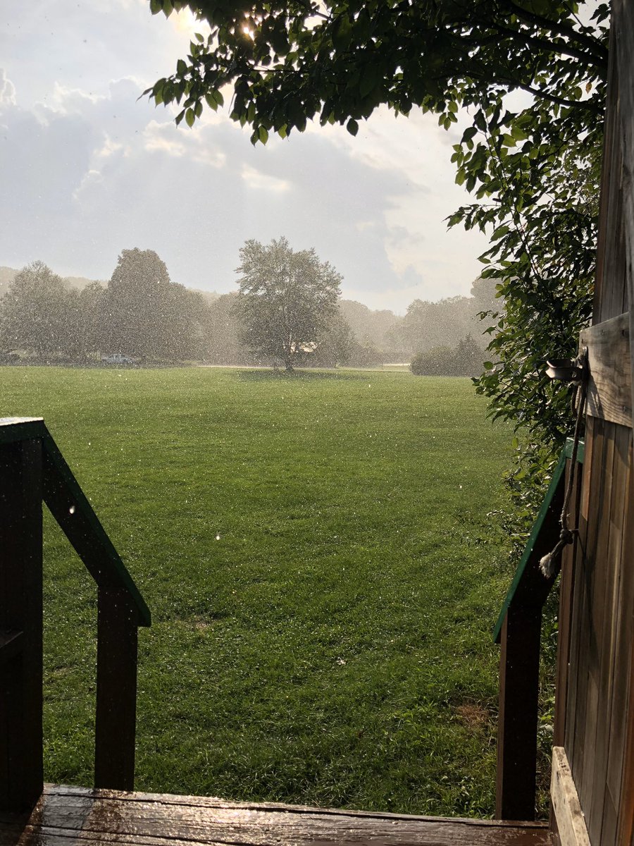 One of our favorite pictures from last year...nothing quite like a cool summer rain! 

#outdoors #poconos #poconomountains #rain #sunshine #beautiful #soothing #watonka2020