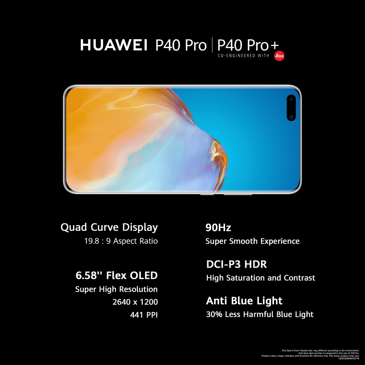 HuaweiMobile's tweet photo. Check out our #HUAWEIP40 Series build specs. What you see is what you get 😉 There’s even more at https://t.co/QdwooXSCfc
#VisionaryPhotography https://t.co/b8VtE8c7oE
