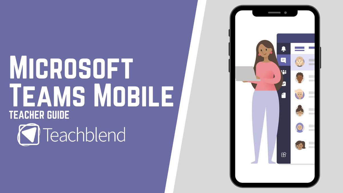 New! My @teachblend Full Teacher Guide to @MicrosoftTeams @MicrosoftEDU  Mobile! perfect for Teachers and College staff using  #MicrosoftTeams to learn how to use teams for #remoteteaching and #remotelearning #edtech #DigiLearnSector #MIEExpert 

Link - youtu.be/DrzCYFJ8HsQ