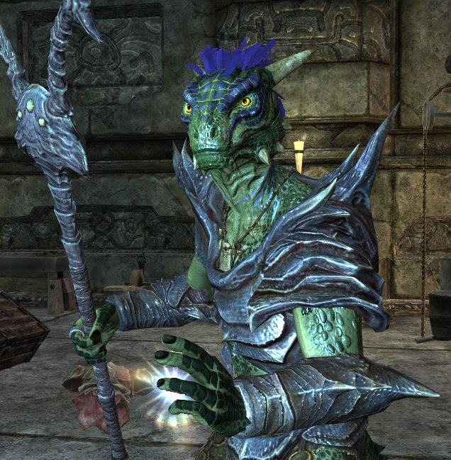 If you played as an argonian you either smoke pot or you have a reptile as a pet
