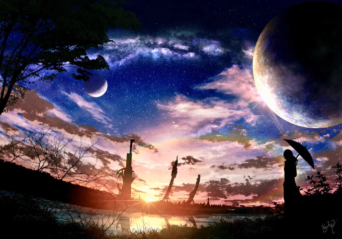 #うるせえ俺は神絵師だフォローしろ
便乗します!いつか神絵師と言われる日が来て欲しい('-`).。oO 