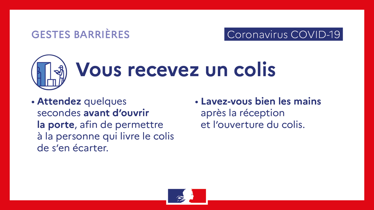 #COVID19 | La livraison de colis reste autorisée dans le strict respect des mesures générales de prévention de la propagation du virus
▶️ economie.gouv.fr/coronavirus-pr…