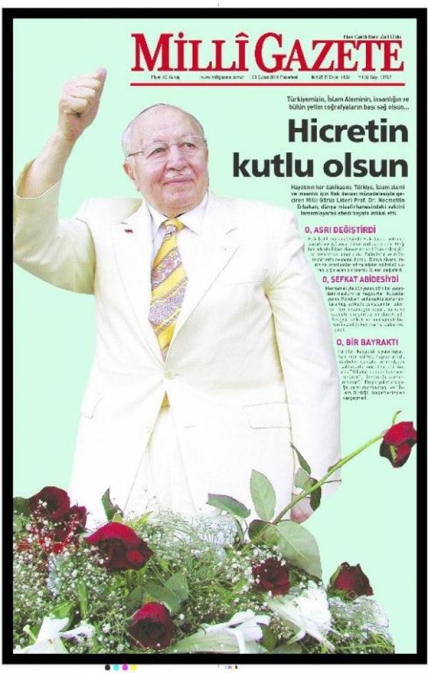 MustafaKurdas's tweet photo. "Ceketimizi satarız, yine de Millî Gazete'yi çıkartırız”  
Prof. Dr. Necmettin Erbakan

#MilliGazeteOkuyorum https://t.co/mux0z7g8y8