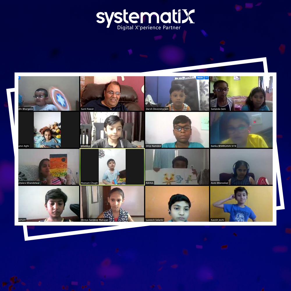 Softude_'s tweet image. Systematix took an initiative to inspire young minds who are confined to home now. Our MD &amp;amp; Founder, Mr. Sunil Rawat spent time interacting with kids &amp;amp; relish their experience of being at home all the time, learning new things, &amp;amp; attending school from home

#COVID19 #FunSession