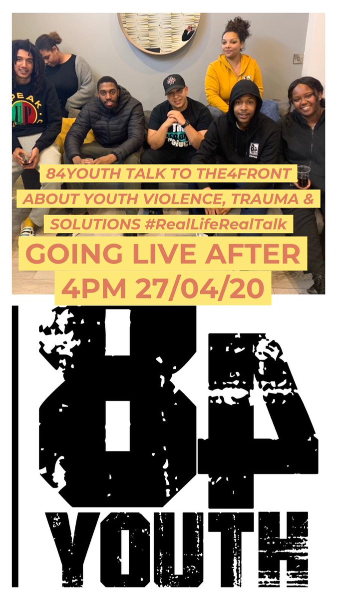 McrAcademy's tweet photo. Moss Side organisations #Hideaway_Youth &amp; #84Youth have got together to host a brilliant programme of activities during lockdown. #84Youth are also hosting a podcast today at 4pm on various issues affecting young people. #realliferealtalk #stayhomesavelives https://t.co/oohViCpQMY