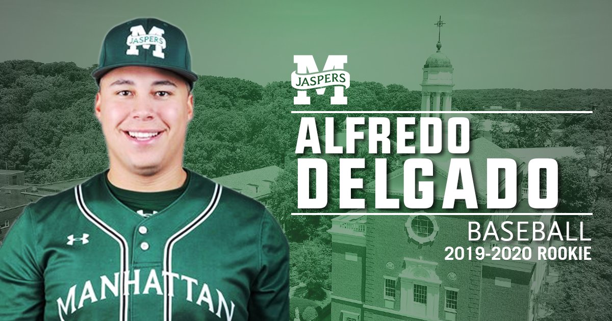 The <a href="/JaspersBaseball/">Manhattan Baseball</a> Rookie of the Year is infielder Alfredo Delgado!