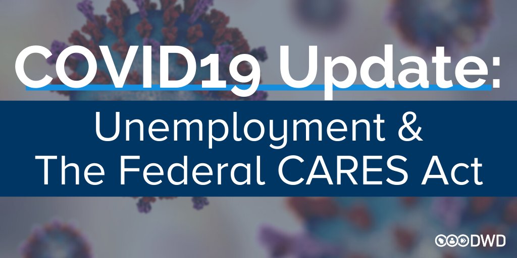 Individuals currently collecting regular unemployment benefits will start receiving back payments of the $600/wk stimulus payments later this week. Weekly benefit payments will include an additional $600/wk in federal stimulus dollars until July 25, 2020. (1/2)