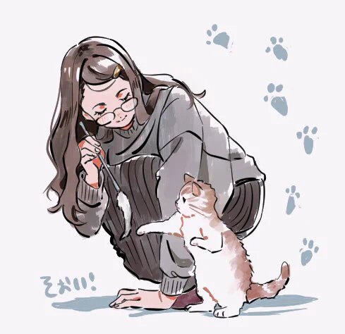 kogikuちゃん(@kishikogiku)とtakeさん(@kupipopipo)から #絵描き繋がれバトン 頂きました!
大好きなお二方からもらってハッピー☺

お次は029さん(@o2929)良ければ受け取ってくださいませ! 