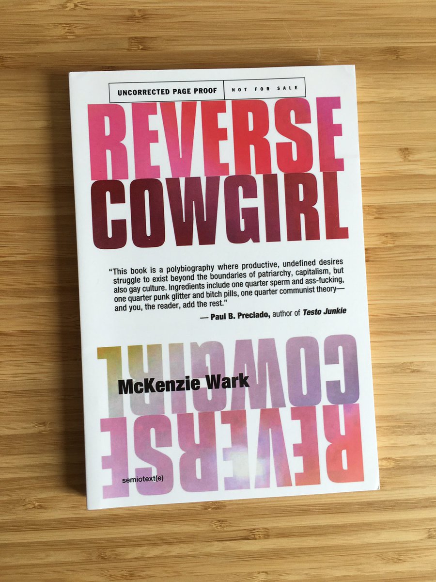 Reverse Cowgirl by McKenzie Wark