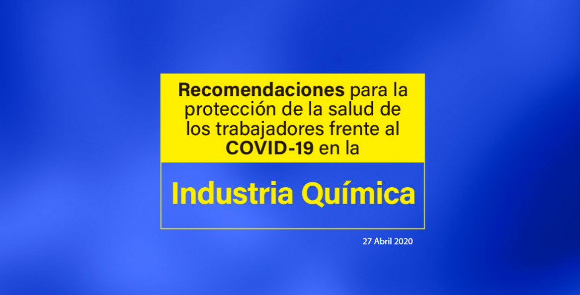 Los agentes sociales del sector químico: @Feique_Prensa, <a href="/UGT_FICA/">UGT FICA #SalariooConflicto #PactoIndustria</a> y <a href="/Industria_CCOO/">CCOO de Industria #PactoIndustriaYA</a> elaboran un documento conjunto con recomendaciones para la protección de la #salud de los trabajadores del #sectorquímico frente al #COVID19

Más info 👉bit.ly/3bIG1zC