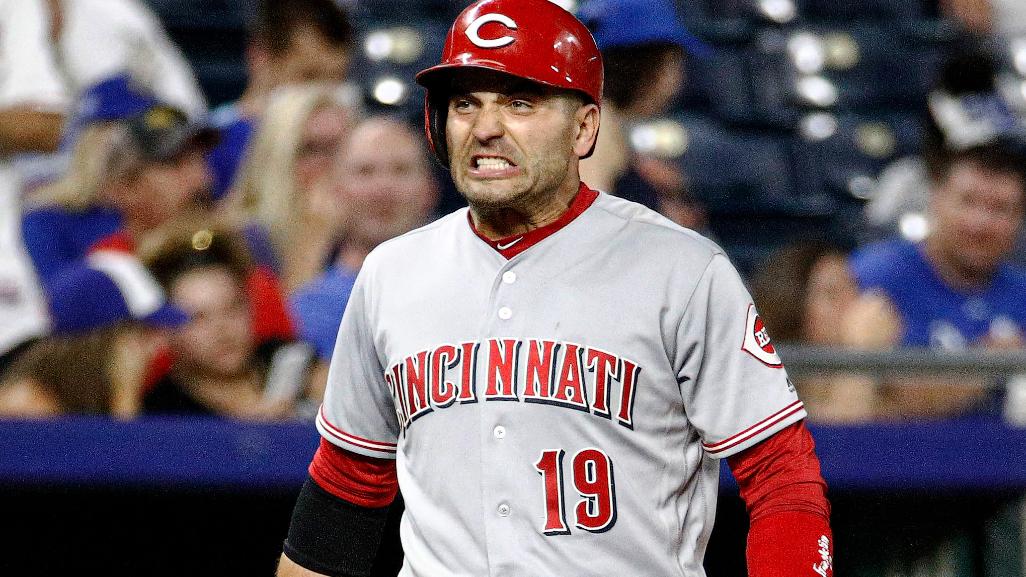 Cincinnati Reds on Twitter: "Words of wisdom from triples machine Joey Votto.  🐐 https://t.co/ssANiFPVLF" / Twitter