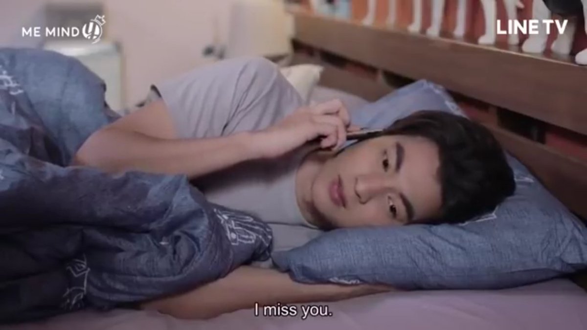 This is so... I wanna say cute but it doesn't seem the right word for it Type is all swear words and aggressive but he's so soft for his boyfriend  #TharnTypeTheSeries