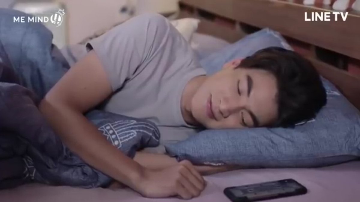 This is so... I wanna say cute but it doesn't seem the right word for it Type is all swear words and aggressive but he's so soft for his boyfriend  #TharnTypeTheSeries