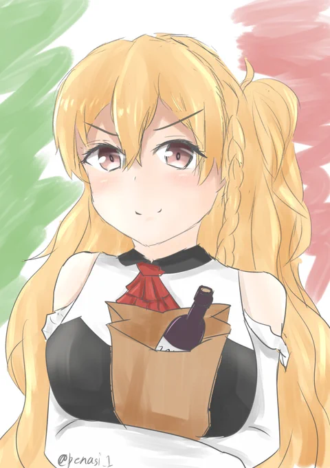 「今日は私に付き合ってもらいますからね!」
ザラ誕生日おめでとー🎂‼️
#艦これ版深夜の真剣お絵描き60分一本勝負
#艦これ版真剣お絵描き60分一本勝負_20200427 