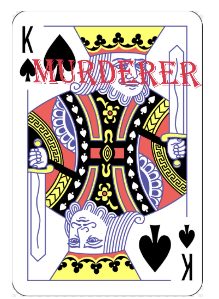 Consequently, we come to the conclusion that the King of Spades murdered the King of Hearts, therefore the King of Hearts never committed suicide. 𝘊𝘢𝘴𝘦 𝘊𝘭𝘰𝘴𝘦𝘥𝗧𝗵𝗲 𝗞𝗶𝗻𝗴 𝗼𝗳 𝗦𝗽𝗮𝗱𝗲𝘀 𝗶𝘀 𝗮 𝗺𝘂𝗿𝗱𝗲𝗿𝗲𝗿