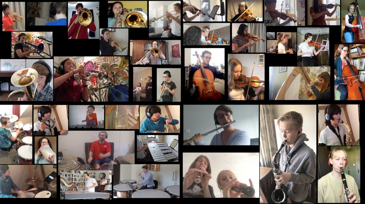 CambsMusic's tweet photo. We're delighted to bring you the premiere of Cambridgeshire Music's Online Orchestra, performing classic TV theme tune Hawaii Five-O arranged by @MarkAldous. Thanks to all contributors! We hope you enjoy listening as much as we enjoyed making it! 🌞😎 
👉 https://t.co/wSBzUSLNlI https://t.co/YMvGJwifuT