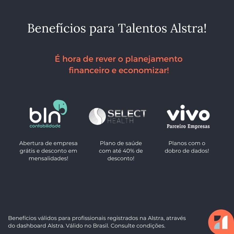 alstratech's tweet photo. É hora de economizar! Veja os benefícios exclusivos para talentos Alstra! https://t.co/SOwVJLLci6