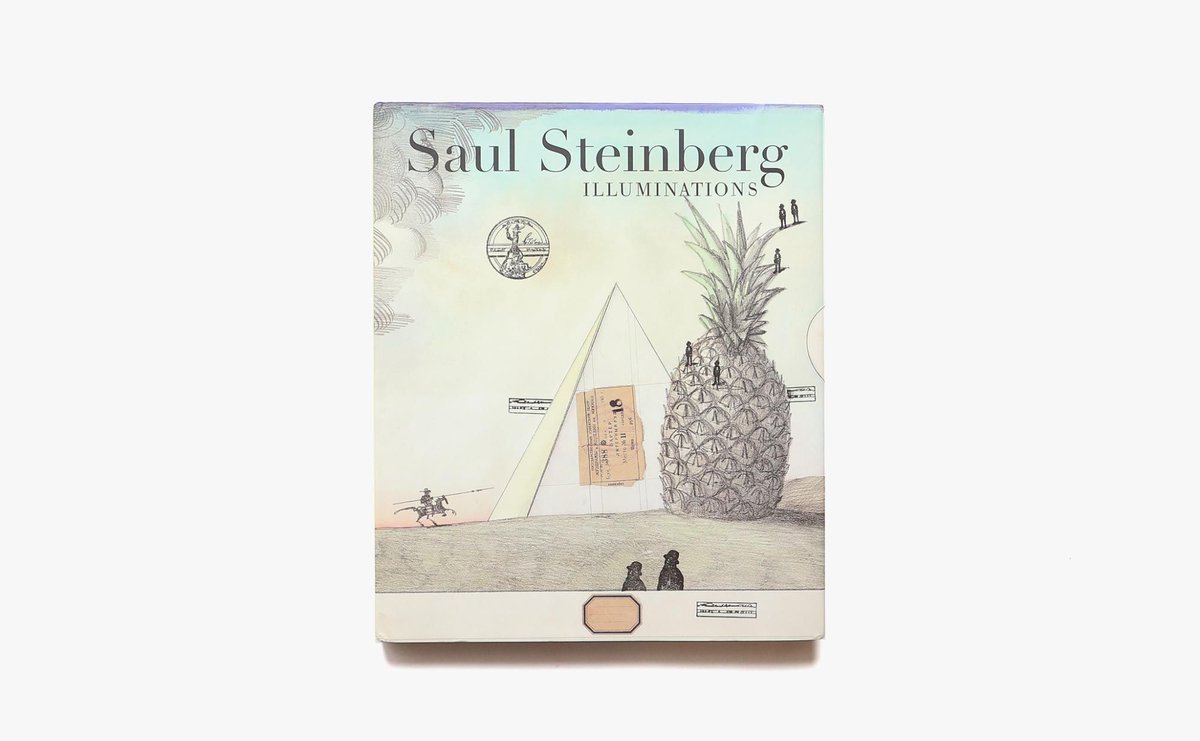 ট ইট র Nostos Books Saul Steinberg Illuminations ルーマニア出身のイラストレーター ソウル スタインバーグの作品集 ハーパースバザー誌のために描かれたイラストやポストカード カタログなどを多数掲載 T Co K1g9gy5sui T Co